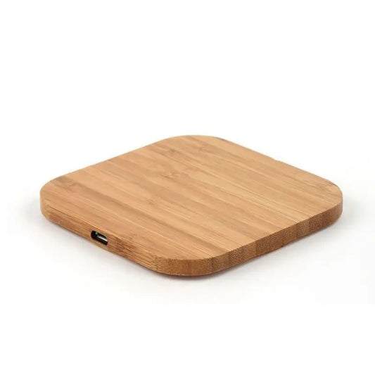 Wood Portable 5W Wireless Charger Pad