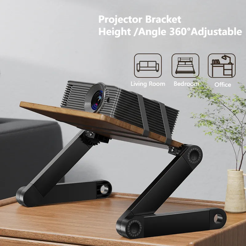 Adjustable Solid Wood Moniter/Laptop Stand